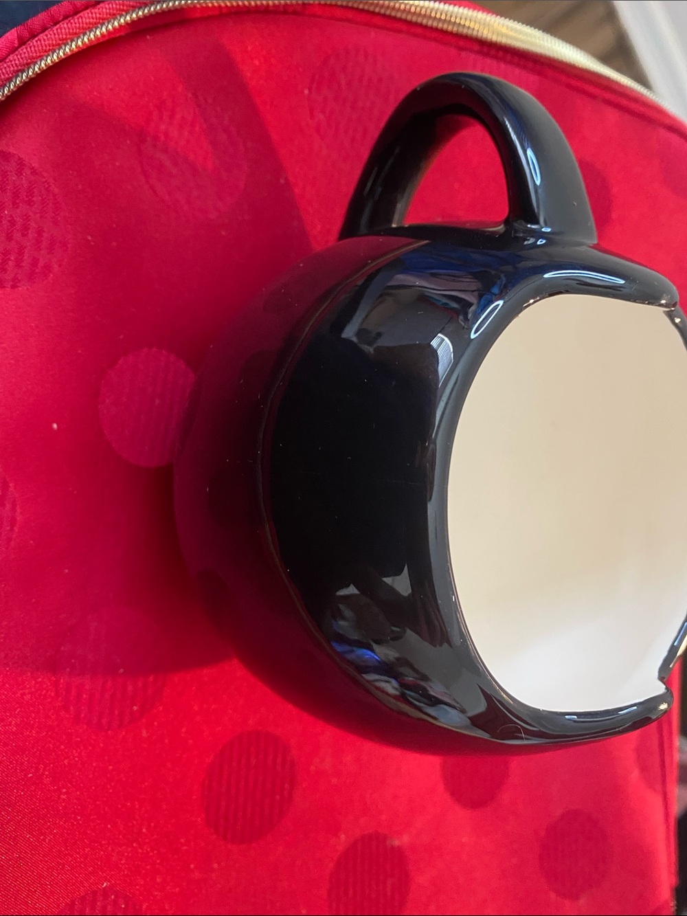 πBlack retro style cat mug! - Picture 2 of 4